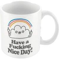 Vo Maria Have A Nice Day Mug in White