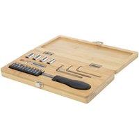 STAC Bamboo Tool Set (Pack of 19) in Natural