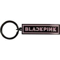 BlackPink Logo Keyring in Black