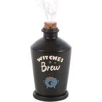Something Different Witches Brew Potion Bottle Incense Cone Holder in Black