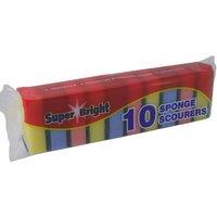 Superbright Sponge Scourers (Pack of 10)
