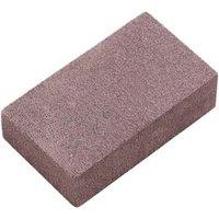Eastern Counties Leather Suede Block Cleaning Cloth in Brown