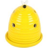Something Different Beehive Incense Cone Holder in Yellow