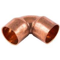 Securplumb End Feed Elbow (Pack of 10) in Copper