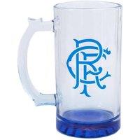 Rangers FC Glass Tankard in Clear