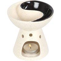 Something Different Yin Yang Oil Burner in Cream