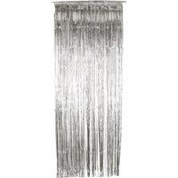 Smiffys Shimmer Curtains in Silver