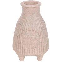 Something Different Ribbed Incense Holder in Pale Grey
