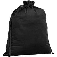 Bagbase Velvet Gift Bag 44cm x 36cm in Jet Black | Size: 44 cm x 36 cm