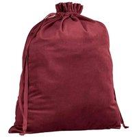 Bagbase Velvet Gift Bag 44cm x 36cm in Scarlet | Size: 44 cm x 36 cm