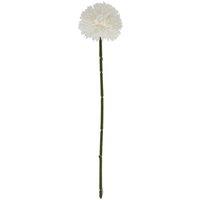 Hill Interiors Chrysanthemum Artificial Flower in White