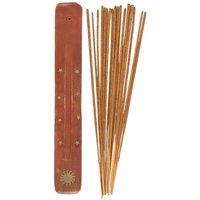Something Different Soleil Orange Blossom Incense Gift Set in Brown