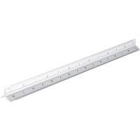 XD XCLUSIVE Triangle Aluminium Ruler in Silver