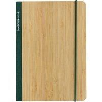 XD Design Scribe Bamboo A5 Notebook in Green