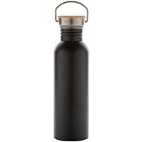 XD Design Modern Stainless Steel 710ml Bottle in Black