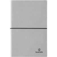 XD Design Leather A5 Notebook in Light Grey