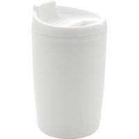 XD Design Flip Top Polypropylene 300ml Tumbler in White