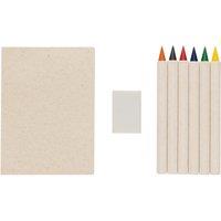 XD Design Micki infinity Notepad & Pencil Set (Pack of 6) in White