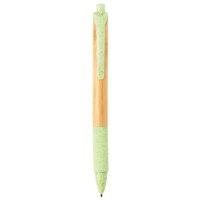 XD Design Bamboo & Wheat Straw Pen in Green