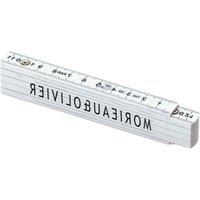 XD Design Folding Fibreglass Ruler in White