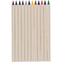 XD Design Micki infinity Coloured Pencil Set (Pack of 12) in White