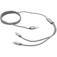 XD Design Braided Cable in Grey