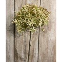 Hill Interiors Allium Stem Artificial Flower in Light Green