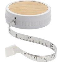 XD Design Bamboo Sewing Tape Measure in White