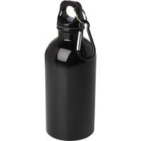 Floso Stainless Steel Single Wall 400ml Water Bottle in Black