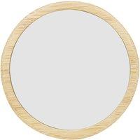 Floso Lustre Bamboo Hand Mirror in Natural