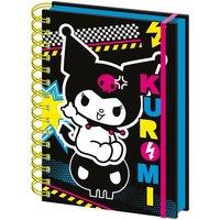 Sanrio Punk Vibes Kuromi A5 Wirebound Notebook