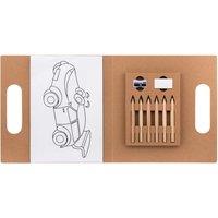 MidOcean Folder2 Go Colouring Set in Beige