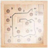 MidOcean Zuky Pine Labyrinth Maze Puzzle in Cream
