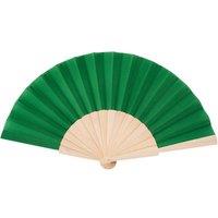MidOcean Fanny Wood Wood Handheld Fan in Green
