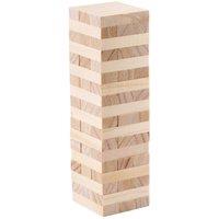 MidOcean Pisa Wooden Topple Tower in Cream