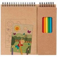 MidOcean Colopad Colouring Set in Beige