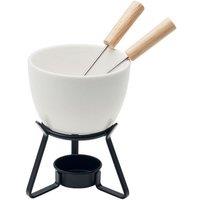 MidOcean Kase Ceramic 240ml Fondue Set Pack of 2 in White