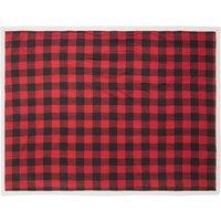 MidOcean Shermatt RPET Checked Picnic Blanket in Red