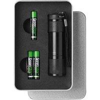 MidOcean LED Plus LED Hand Torch (Batteries Included) in Black