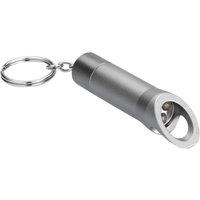 MidOcean Litop Metal Torch Keyring in Pale Grey