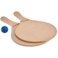 MidOcean Raquet Beach Table Tennis Set in Cream