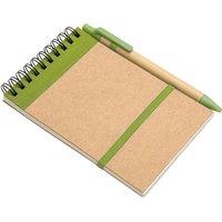 MidOcean Sonora A6 Notepad & Pen in Lime