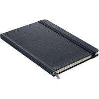 MidOcean Leather A5 Notebook in Black