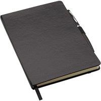 MidOcean Notaplus A5 Notebook & Pen in Black
