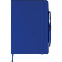 MidOcean Notaplus A5 Notebook & Pen in Blue