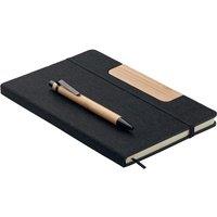 MidOcean Notemix RPET A5 Notebook Set in Black
