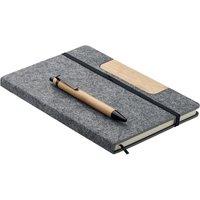 MidOcean Notemix RPET A5 Notebook Set in Pale Grey