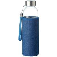 MidOcean Utah Denim Look Glass 500ml Bottle in Blue