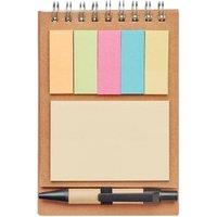 MidOcean Multibook Notepad & Pen in Beige