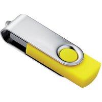 MidOcean Techmate Pendrive 16GB USB Flash Drive in Yellow